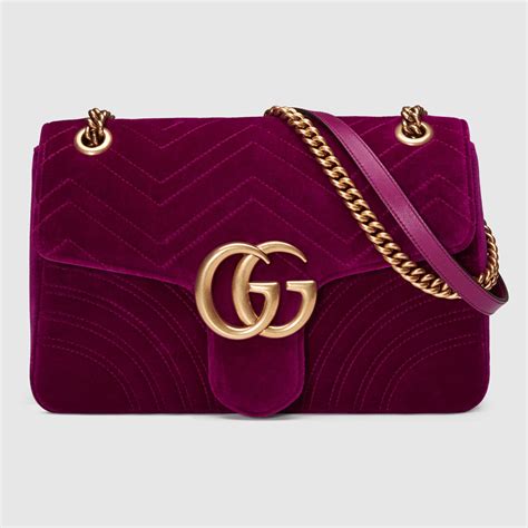 sac a main gucci marmont|Gucci Marmont velvet bag.